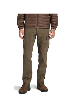 PANTALONI CARGO IN TWILL BROOKLINE VERDE SCURO